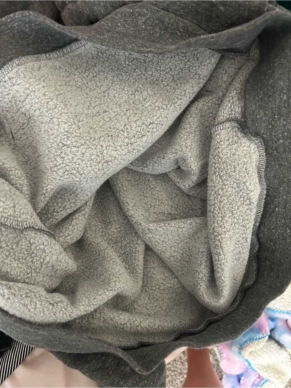 Women’s, PINK Victoria’s Secret, Gray Classic Hoodie with Pockets, Medium - Picture 9 of 9